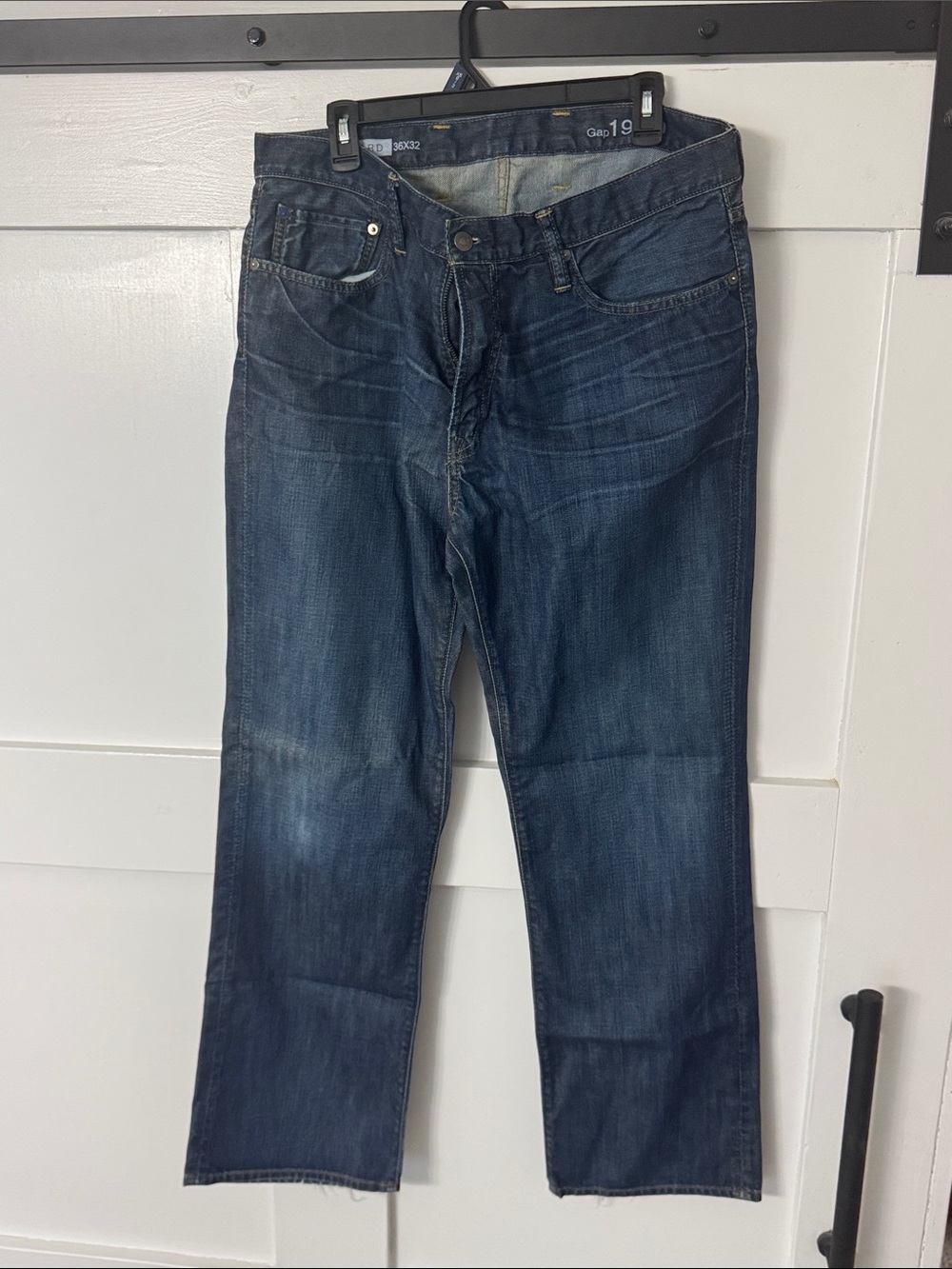 GAP Men's Indigo Relaxed Straight Jeans